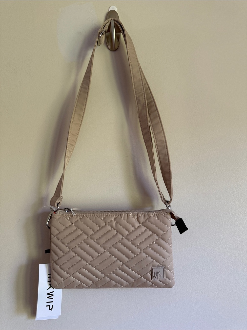 IHKWIP quilted nylon crossbody bag